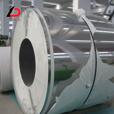 AISI ASTM JIS 304 স্টেইনলেস স্টীল কয়েল স্টক কোল্ড রোলড ডেকোরেশনের জন্য