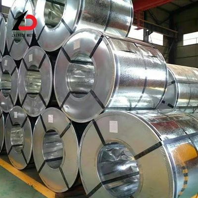 Z30 Z275 গ্যালভানাইজড স্টিল শীট কয়েল বিগ জিরো নো জি সানগল মেটাল ছাদ কয়েল