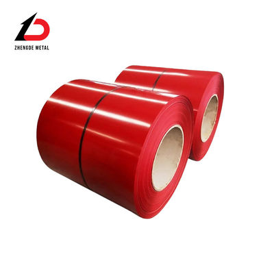 Dx53D Dx54D S250gd লেপা অ্যালুমিনিয়াম কয়েল 0.12-6mm রঙ লেপা ইস্পাত কয়েল