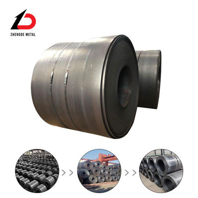 গরম ঘূর্ণিত ASTM A36 কার্বন ইস্পাত কয়েল কালো SPCC S235jr Ms CRC হালকা ঘূর্ণিত