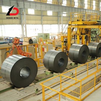 এএসটিএম A36 গরম ঘূর্ণিত কার্বন ইস্পাত কয়েল Ss400 S235 S355 মিল সার্টিফিকেট সহ