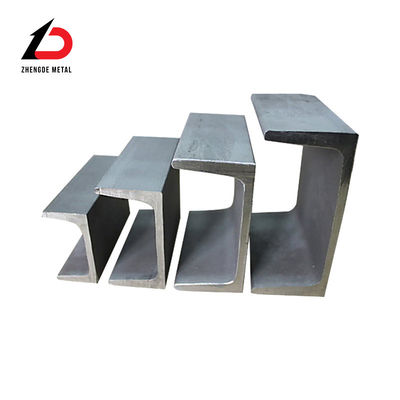 হালকা প্রোফাইল Gi Galvanized En S235jr S275jr S355jr A36 Ss400 Purlin স্ট্রাকচারাল C U নিম্ন কার্বন ইস্পাত চ্যানেল