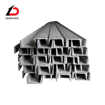 হালকা প্রোফাইল Gi Galvanized En S235jr S275jr S355jr A36 Ss400 Purlin স্ট্রাকচারাল C U নিম্ন কার্বন ইস্পাত চ্যানেল