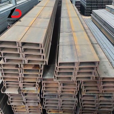 গরম ঘূর্ণিত কার্বন ইস্পাত ইউ চ্যানেল S235jr S355jr 16 Gauge Metal U চ্যানেল