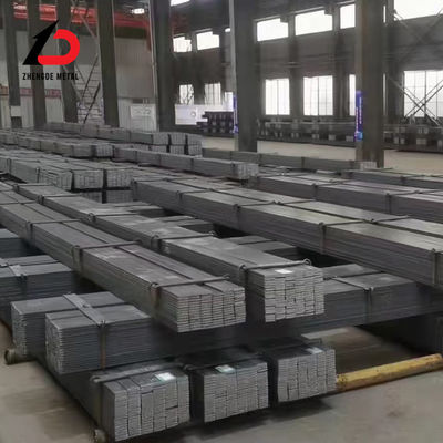 300mm উচ্চ কার্বন ইস্পাত ফ্ল্যাট স্টক ASTM S235jr 1075 গরম ঘূর্ণিত ফ্ল্যাট বার