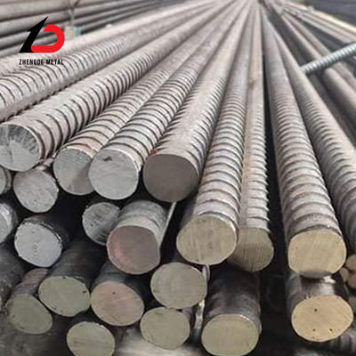 নির্মাণ যন্ত্রপাতি কংক্রিট রাইফারিং বার 6m 12m HRB400 HRB500 গরম ঘূর্ণিত রেবার