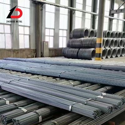 গরম ঘূর্ণিত শক্তিশালী ইস্পাত বার HRB400 HRB500 20mm বিকৃত লোহা বার