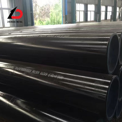 এপিআই 5L X42 X52 X56 X6 Sch এএসটিএম A106 A36 A53 DN350 DN400 স্পাইরাল ঝালাই কালো হালকা কার্বন ইস্পাত পাইপ বৃত্তাকার সিএস ERW তেল পাইপলাইন