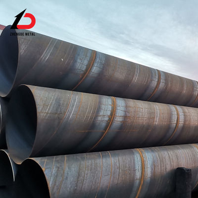 A106 A36 A53 6mm-20mm পুরু স্টিল টিউব SSAW 609 মিমি স্পাইরাল ঝালাই স্টিল পাইপ তেল এবং গ্যাস পাইপলাইন জন্য ব্যবহৃত
