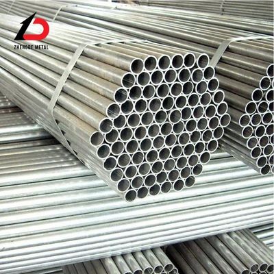 কাস্টমাইজড দৈর্ঘ্য 6m 12m গরম ডুব SGCC S235 Ss400 2 ইঞ্চি Sch40 Sch30 গ্যালভানাইজড ইস্পাত বৃত্তাকার পাইপ / টিউব দাম প্রতি কেজি