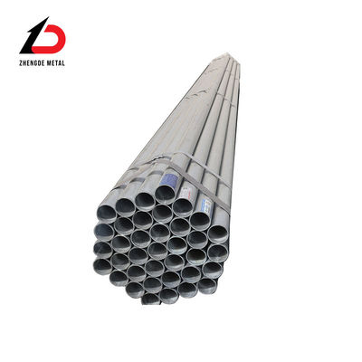 কাস্টমাইজড ব্যাসার্ধ 20mm 35mm 40mm 4 ইঞ্চি Dx53D+Z Z100 Z275 গরম ডুব বৃত্তাকার গ্যালভানাইজড পাইপ গ্যালভানাইজড বৃত্তাকার পাইপ