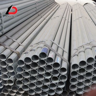 কাস্টমাইজড ব্যাসার্ধ 20mm 35mm 40mm 4 ইঞ্চি Dx53D+Z Z100 Z275 গরম ডুব বৃত্তাকার গ্যালভানাইজড পাইপ গ্যালভানাইজড বৃত্তাকার পাইপ