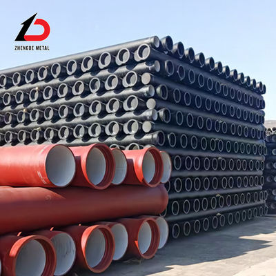 নলের পানির পরিবহন DN80-2600mm কাস্টমাইজড মাত্রা কারখানার দাম বিক্রয় নমনীয় লোহা পাইপ
