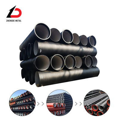 নলের পানির পরিবহন DN80-2600mm কাস্টমাইজড মাত্রা কারখানার দাম বিক্রয় নমনীয় লোহা পাইপ