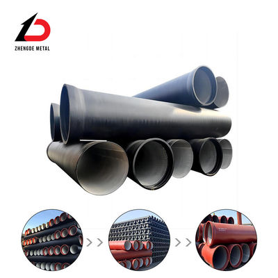 নলের পানির পরিবহন নমনীয় লোহা পাইপ Dn80-2600mm কাস্টম