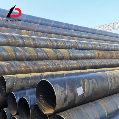গরম রোলড হোল কার্বন পাইপ A36 Ss400 S235jr S355jr 1020 Sch80 গোলাকার ঝালাই কার্বন ইস্পাত পাইপ