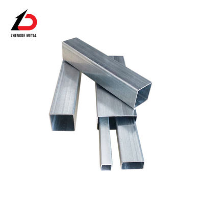 150*150*3mm 6m দৈর্ঘ্য গরম ডুব গ্যালভানাইজড কার্বন ইস্পাত বর্গাকার নল / পাইপ নির্মাণ উপকরণ জন্য