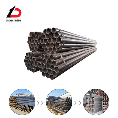 গোলাকার ইস্পাত পাইপ পাইপ ASTM DN15 DN40 কার্বন ইস্পাত welded ইস্পাত পাইপ