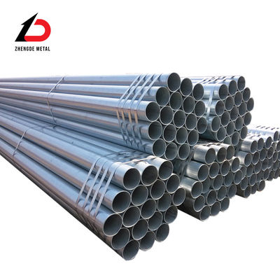 গ্যালভানাইজড স্টীল পাইপ Q235 Q195 Q235 Q195 গরম ডাম্প গ্যালভানাইজড গোলাকার টিউব