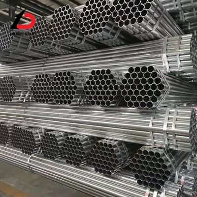 গ্যালভানাইজড স্টীল পাইপ Q235 Q195 Q235 Q195 গরম ডাম্প গ্যালভানাইজড গোলাকার টিউব