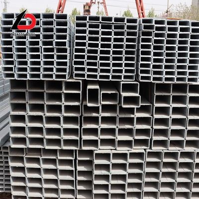 কারখানা কাস্টমাইজড 20*30 30*40 40*60 60*80*2/1.5 মিমি হট ডুব গ্যালভানাইজড আয়তক্ষেত্রাকার টিউব / পাইপ