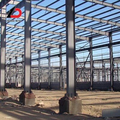 Q235 প্রিফ্যাব্রিকেটেড স্টিল ফ্রেম কাঠামো