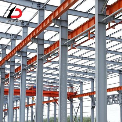 OEM ধাতব ফ্রেম শ্যাড স্টিল বিল্ডিং গুদাম প্রিফ্যাব্রিকেটেড কাঠামো