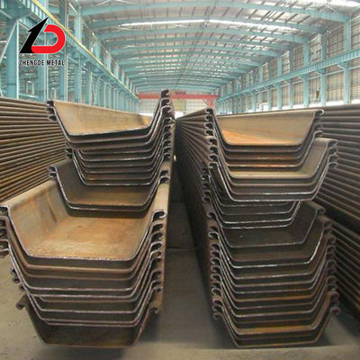 চীন টাইপ U Z II 2 আকৃতি গরম ঘূর্ণিত PU32-1 PU32+1 PU 32 লারসেন Sy390 Sy295 Ms হালকা নিম্ন কার্বন ইস্পাত শীট স্টিল স্ট্রাকচারের জন্য কারখানার দাম