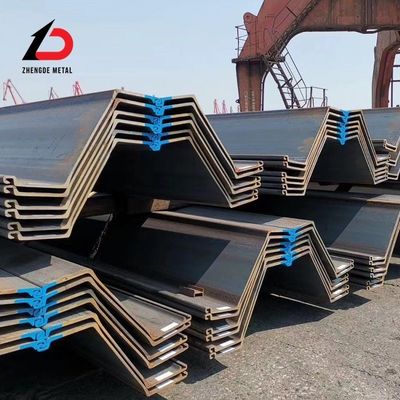                  Hot Selling Cheap Steel Sheet Pile Type 2 Sy295/Sy390 Sheet Pile U Shaped Z Shaped Sheet Pile 10.5mm Steel Sheet Pile Price             