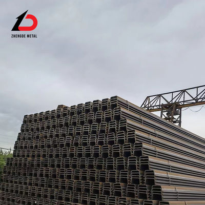 AISI Sy295 শীট পিল 600 X 130 Sy390 Type3 Type4 হালকা গরম ঘূর্ণিত