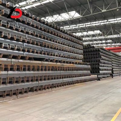 গরম ঘূর্ণিত লারসেন শীট পিল 400X100X10.5mm U/Z টাইপ Sy390, Syw295, Syw390