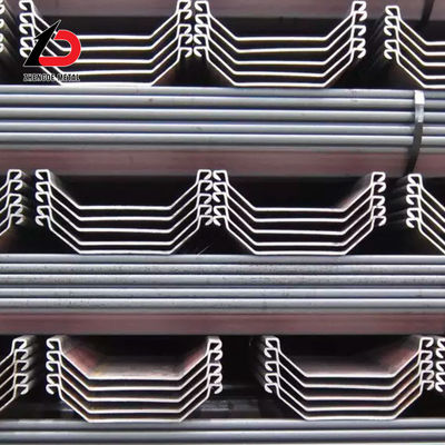গরম বিক্রয় বড় স্টক 600*180*13.4mm টাইপ Iiiw U টাইপ শীট পাইলস থেকে চীনা সরবরাহকারী/উত্পাদনকারী Zhengde