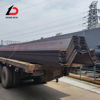 গরম ঘূর্ণিত Sy295 S355 Sy390 লারসেন ইউ জেড টাইপ স্টিল শীট পাইল