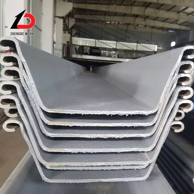 মেশিনযোগ্যতা ইন্টারলকিং শীট পাইল Z টাইপ U টাইপ JIS5528 GB T20933-2014