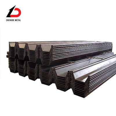 গ্রেড Sy390 U টাইপ স্টিল শীট পিল 8m 10m 12m ইন্টারলকিং শীট