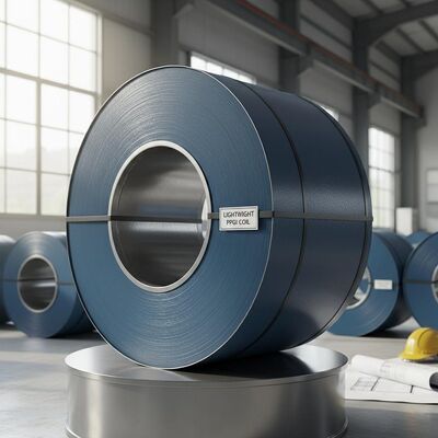 হালকা ওজন প্রাক পেইন্ট গ্যালভানাইজড আয়রন কয়েল উচ্চ আবহাওয়া প্রতিরোধের বৈশিষ্ট্যযুক্ত শিল্প ছাদ এবং cladding প্রকল্পের জন্য আদর্শ