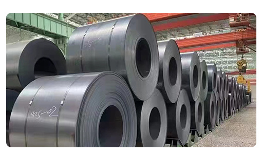 Q235 Q345 হালকা ইস্পাত গরম ঘূর্ণিত কয়েল Decoiling 5mm 6mm 1219mm 1250mm 4