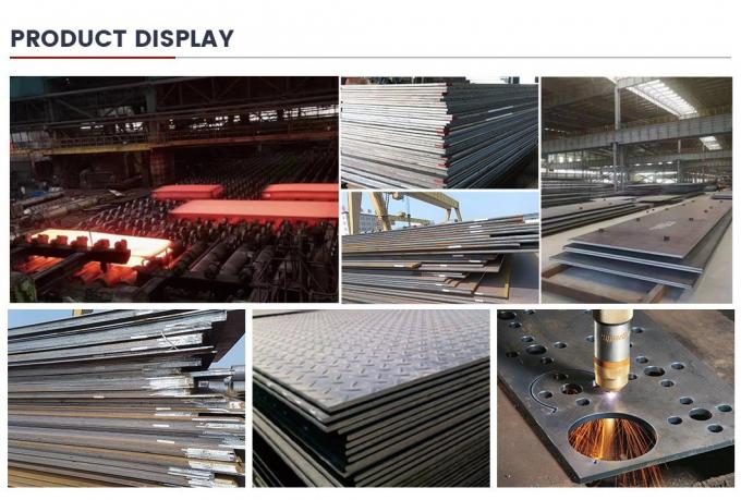 Q235B Ss400 S235jr ASTM A36 St37-2 Q345b S355jr গরম ঘূর্ণিত ইস্পাত প্লেট ফ্ল্যাট আয়রন জাল বাঁকানো ফর্মওয়ার্ক শীট ধাতু কংক্রিট নির্মাণের জন্য 8