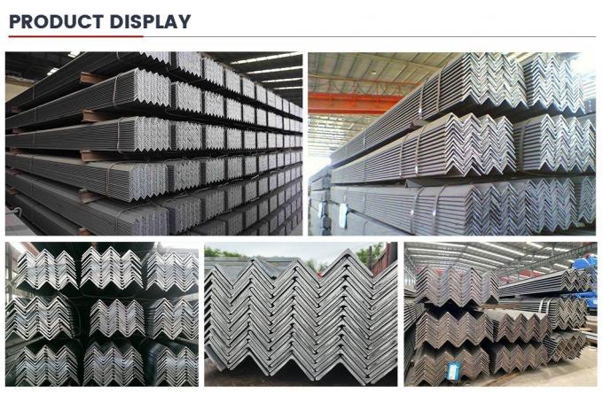 ঢালাই কার্বন ইস্পাত কোণ বার 75X75X8mm 2.0mm হালকা ইস্পাত সমান কোণ 7