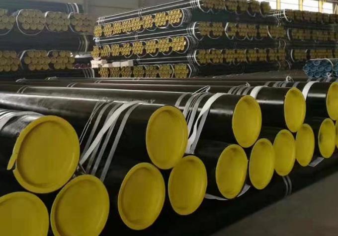 ভাল মানের ASTM A106 / API 5L Sch 40 Sch 80 Sch120 কালো রঙের ইস্পাত সিউমলেস পাইপ কার্বন ইস্পাত পাইপলাইন মূল্য 5