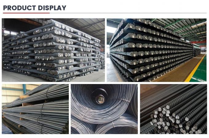 Hpb235 HRB335 HRB400 HRB500 বিকৃত ইস্পাত বার 6mm 8mm 10mm 12mm 7