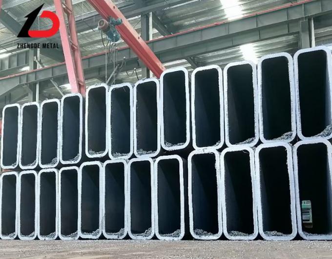 H-Q JIS Ss330, SPHC, Ss400, Spfc, Sphd, Sphe Big Od পেশাদার কারখানা এবং অনুকূল দামের সাথে আয়তক্ষেত্রাকার সিউমলেস স্টিল টিউব 2