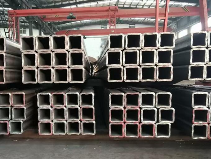H-Q JIS Ss330, SPHC, Ss400, Spfc, Sphd, Sphe Big Od পেশাদার কারখানা এবং অনুকূল দামের সাথে আয়তক্ষেত্রাকার সিউমলেস স্টিল টিউব 3