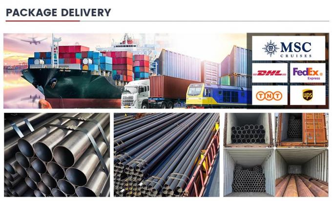 কার্বন ওয়েল্ড স্টিল পাইপ Q345 API L80 API N80 ERW Efw Saw Hot Rolled Thick Walled Coiled Tube for Chemical Industry Mining 10