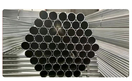 গোলাকার গ্যালভানাইজড পাইপ 10 ফুট ASTM St37 12cr1MOV হট ডাম্প স্টীল পাইপ 2