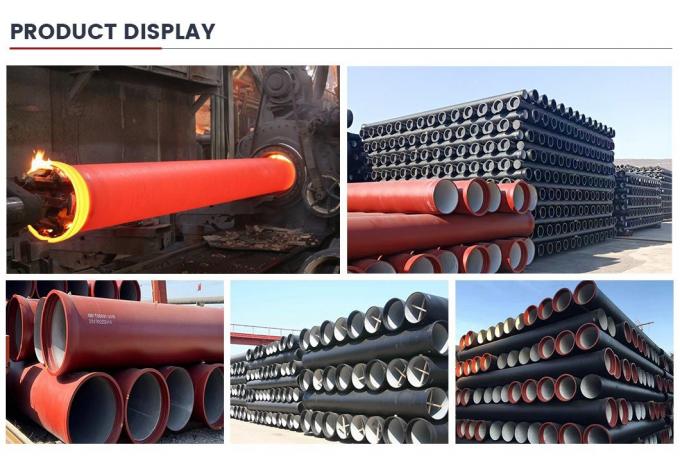 গরম বিক্রয় সম্পর্কে অনুসন্ধান China Manufacturer K7/K8/K9/K10/C40/C30/C25 নমনীয় ঢালাই লোহা পাইপ 11