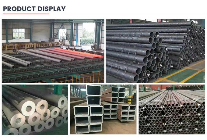 সুনির্দিষ্ট seamless কার্বন ইস্পাত পাইপ St52, St35, St42, St45, X42, X52 গরম ঘূর্ণিত 7