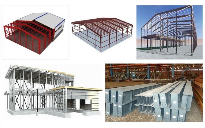 Custom Steel Structure Shed Fabrication Design Company Metal Steel Structure Warehouse Building in China