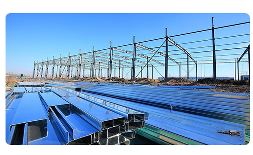 Customized Estructura De Acero Prefabricated Prefab Hall Building Steel Structure S235 S275jr for Warehouse Workshop