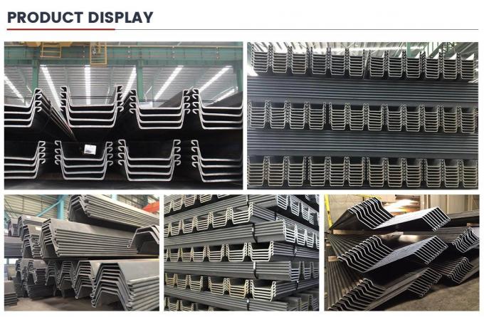 AISI Sy295 শীট পিল 600 X 130 Sy390 Type3 Type4 হালকা গরম ঘূর্ণিত 7
